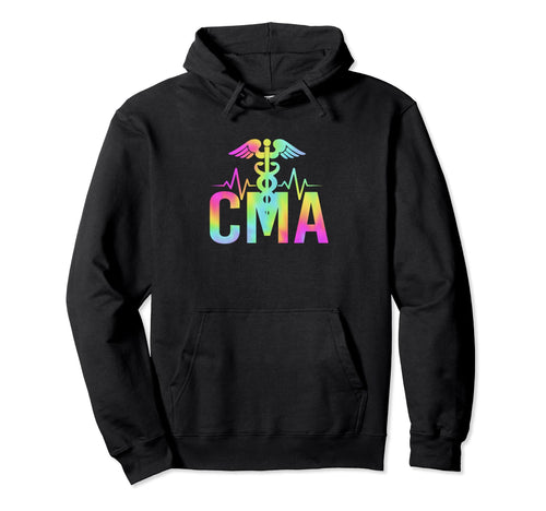 Rainbow Medical Symbol Cma Medical Hoodie - Custom Art Print for Adults - T-Shirt, Sweatshirt, Hoodie