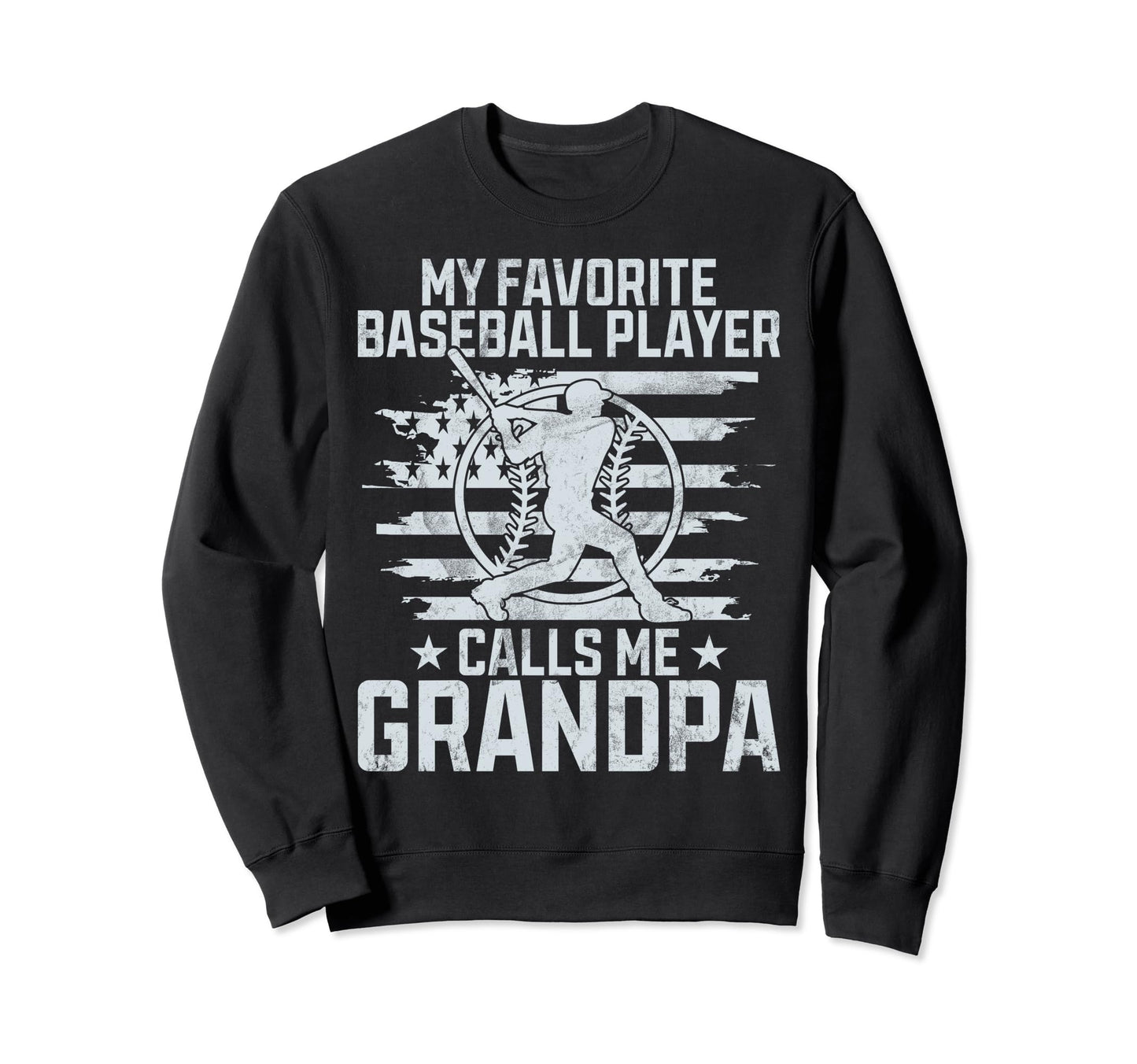 My Favorite Baseball Player Calls Sweatshirt - Minimalist Print Men Women - T-Shirt, Sweatshirt, Hoodie