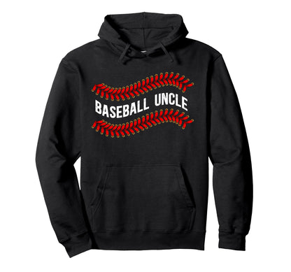 Baseball Uncle Best Baseball Player Hoodie - Minimalist Print Men Women - T-Shirt, Sweatshirt, Hoodie