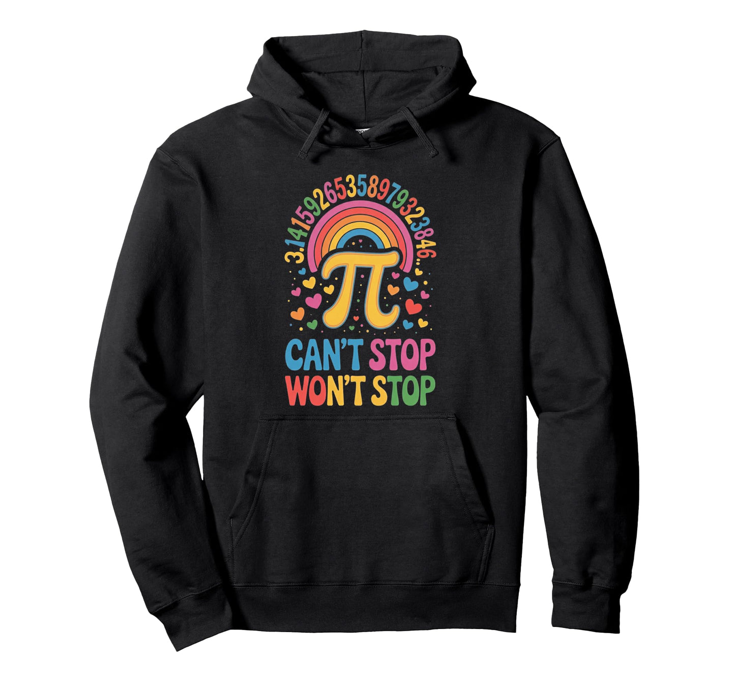 Groovy Happy Pi Day Math Teacher Science Hoodie - Custom Art Print Unisex - T-Shirt, Sweatshirt, Hoodie