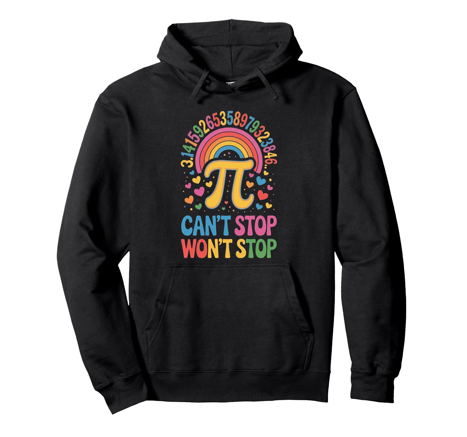 Groovy Happy Pi Day Math Teacher Science Hoodie - Custom Art Print Unisex - T-Shirt, Sweatshirt, Hoodie