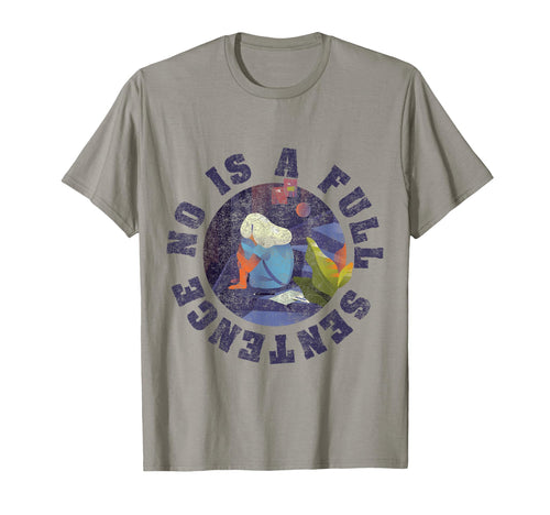No Is Full Sentence Egirl Vaporwave T-Shirt - Graphic Print Men Women - T-Shirt, Sweatshirt, Hoodie