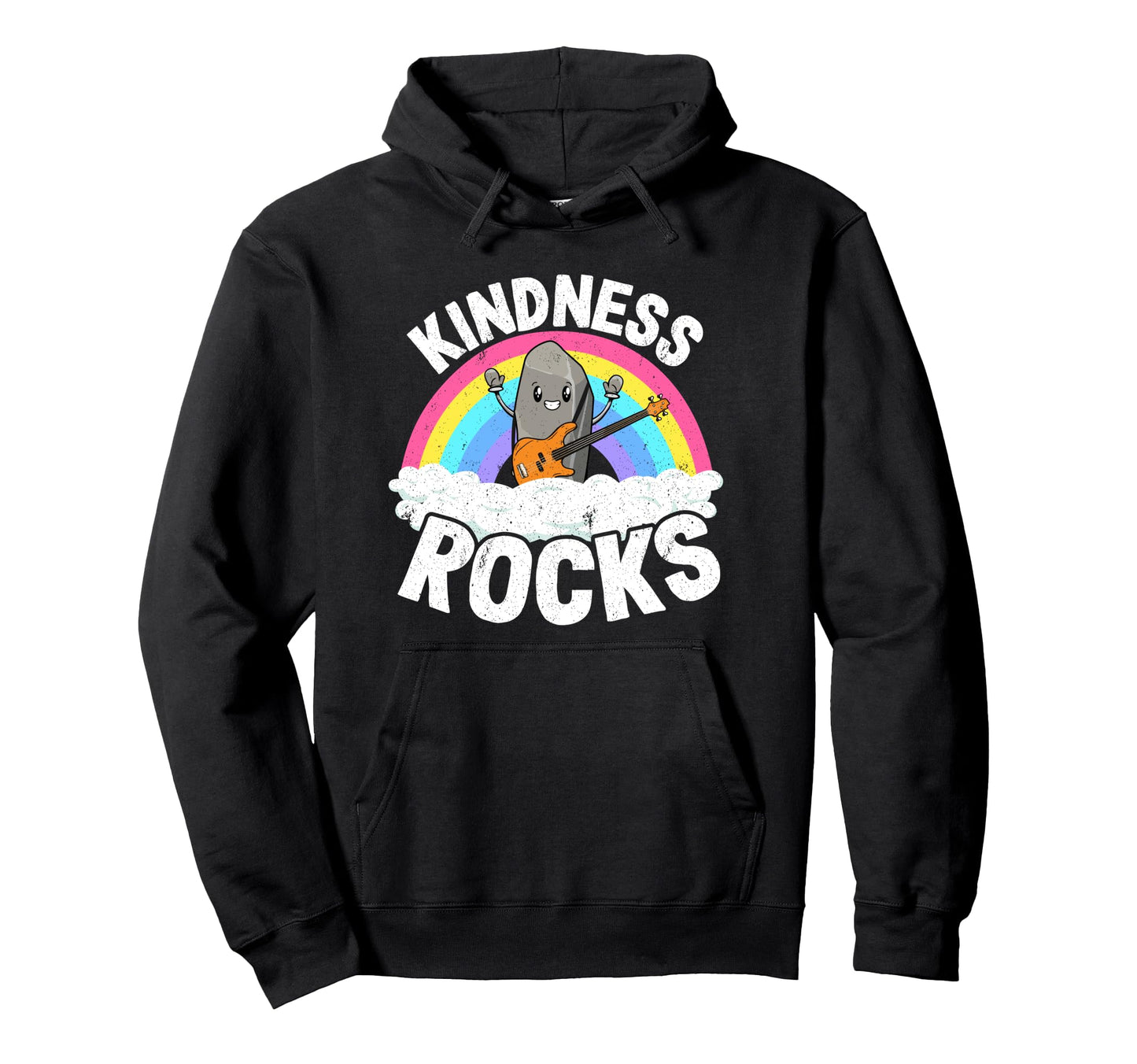 Anti Bullying Rainbow Music Teacher Hoodie - Aesthetic Graphic Unisex - T-Shirt, Sweatshirt, Hoodie