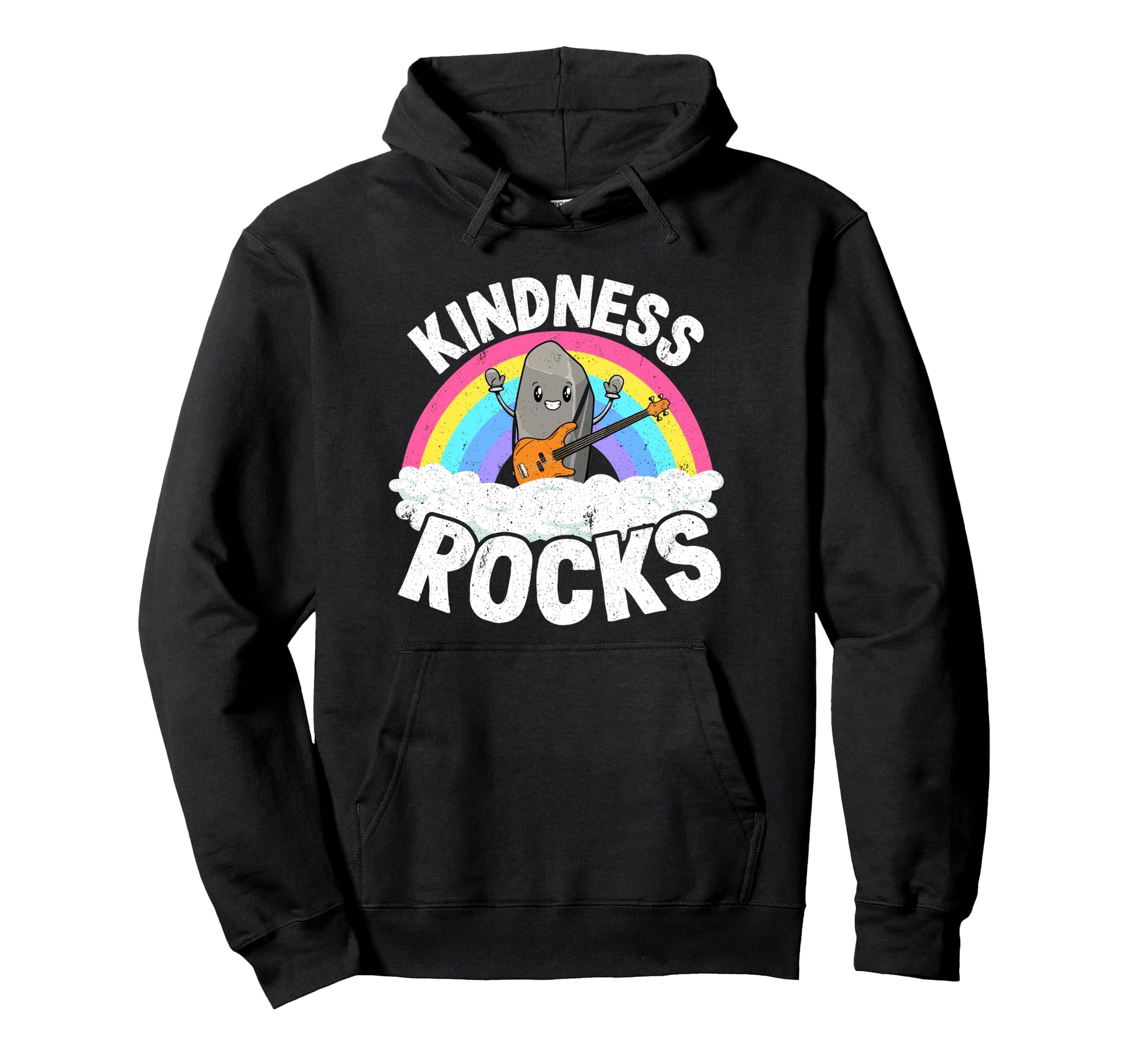 Anti Bullying Rainbow Music Teacher Hoodie - Aesthetic Graphic Unisex - T-Shirt, Sweatshirt, Hoodie