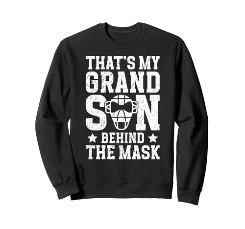 Proud Baseball Catcher Grandma Sweatshirt - Novelty Apparel Men Women - T-Shirt, Sweatshirt, Hoodie