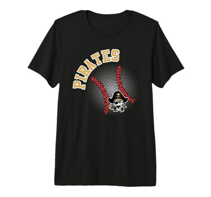 Pirates Baseball Mom Game Day Sports T-Shirt - Streetwear Style for Adults - T-Shirt, Sweatshirt, Hoodie