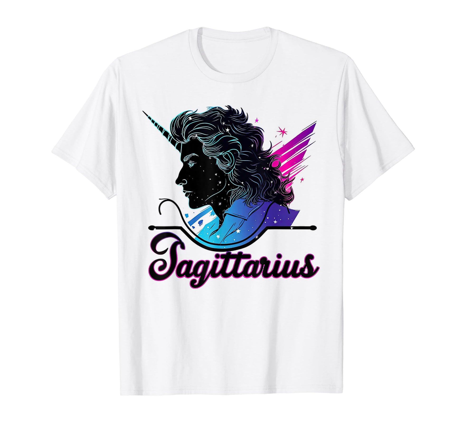 Sagittarius Zodiac Astrology Symbol T-Shirt - Minimalist Print for Adults - T-Shirt, Sweatshirt, Hoodie