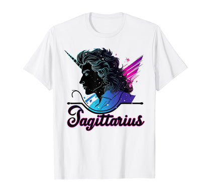 Sagittarius Zodiac Astrology Symbol T-Shirt - Minimalist Print for Adults - T-Shirt, Sweatshirt, Hoodie