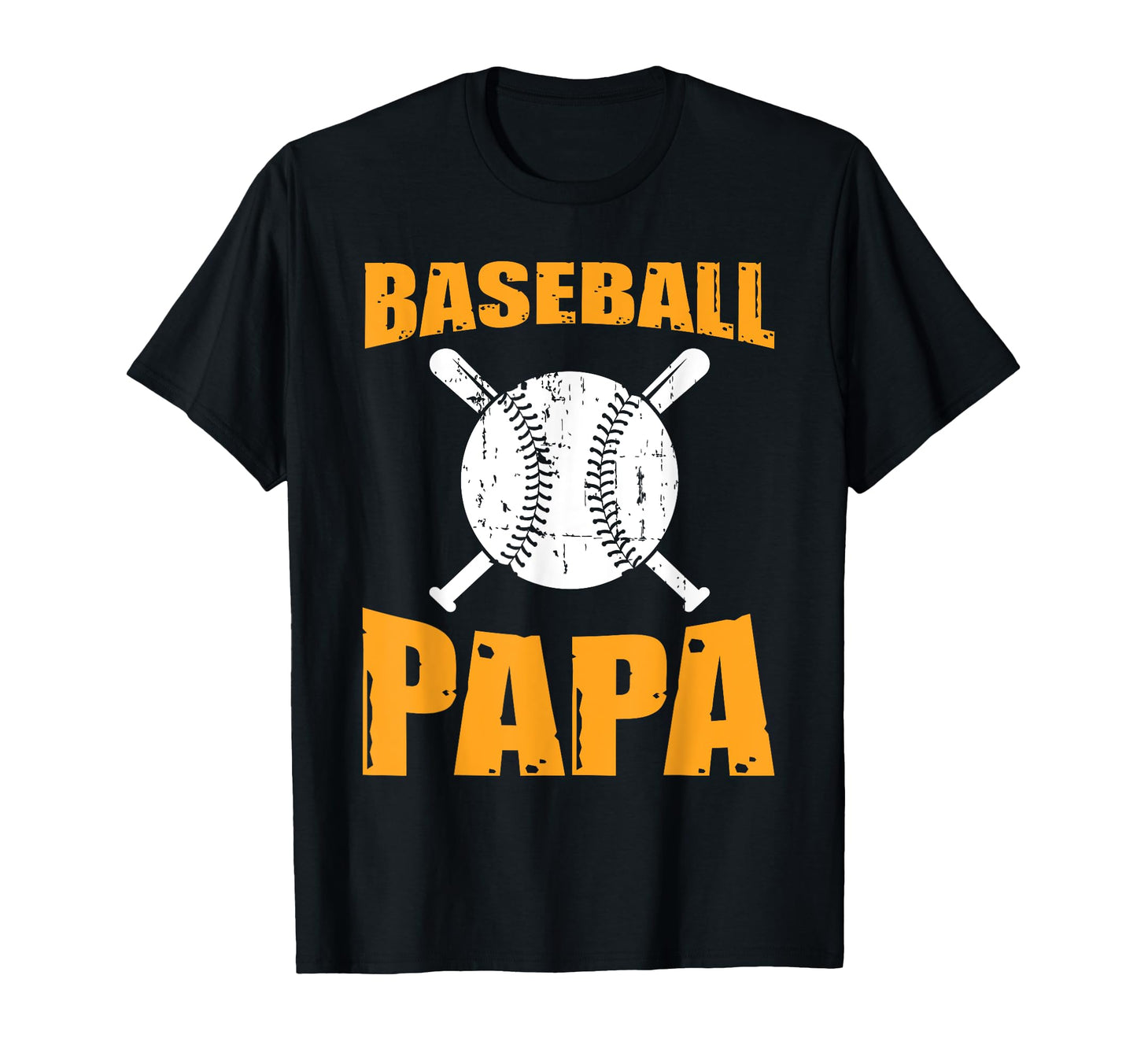 Baseball Papa Proud Dad Sports T-Shirt - Streetwear Style Men Women - T-Shirt, Sweatshirt, Hoodie