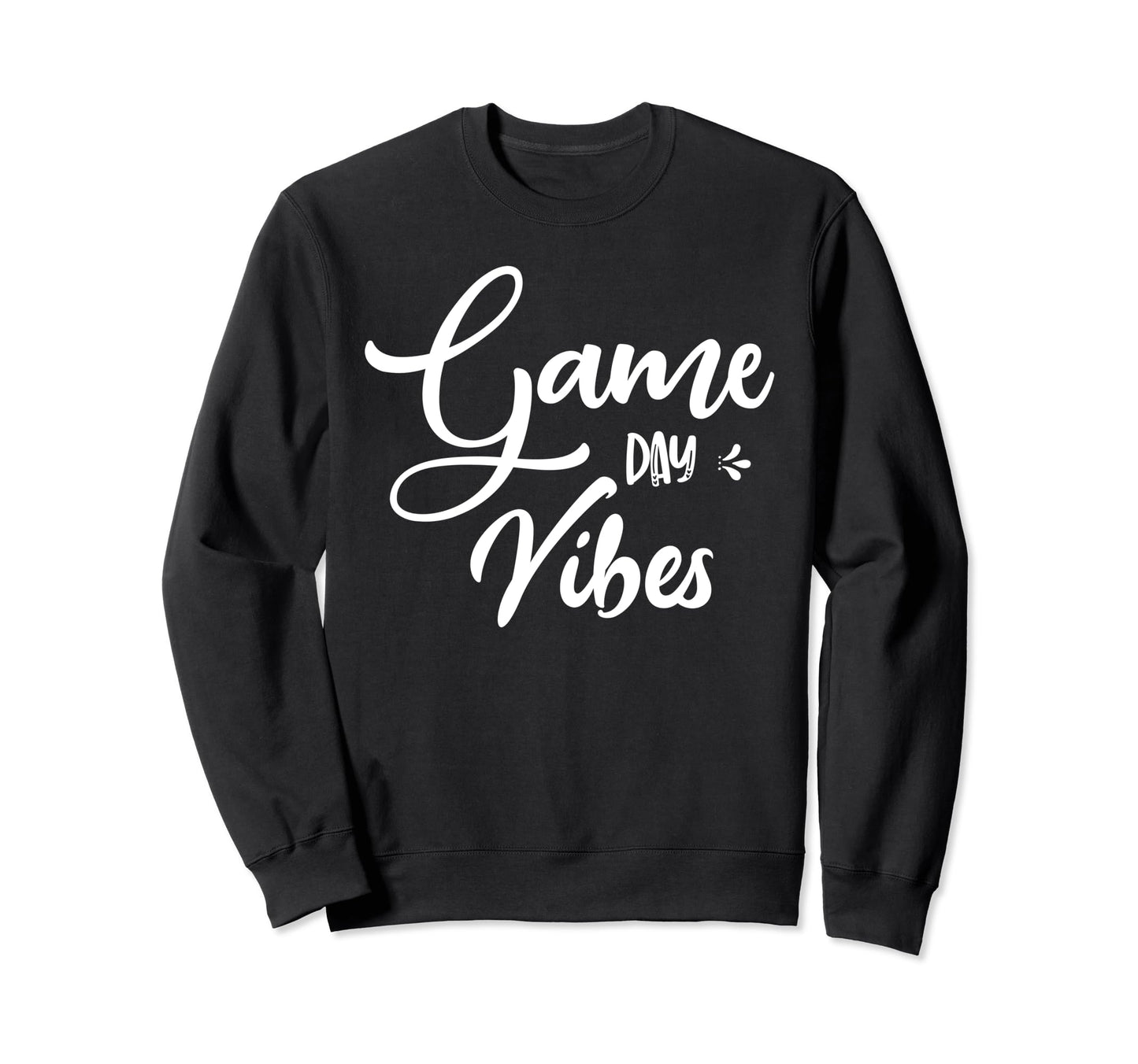 Day Vibes Football Tailgating Sweatshirt - Novelty Apparel for Adults - T-Shirt, Sweatshirt, Hoodie