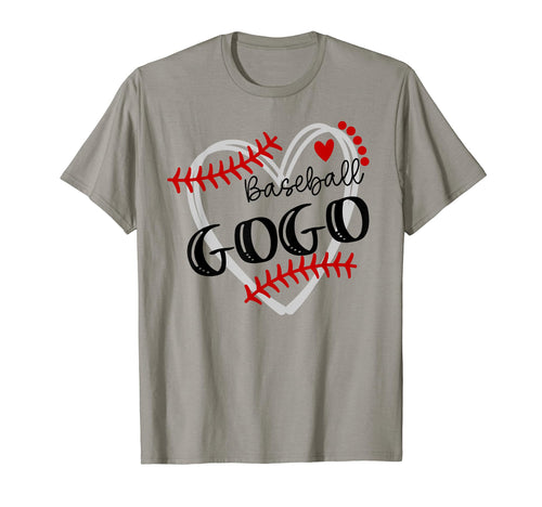 Personalized Baseball Heart Gogo T-Shirt - Fun Novelty Design for Adults - T-Shirt, Sweatshirt, Hoodie