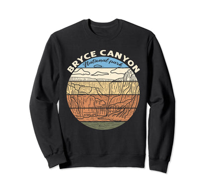 Bryce Canyon National Park Utah Sweatshirt - Custom Art Print Unisex - T-Shirt, Sweatshirt, Hoodie