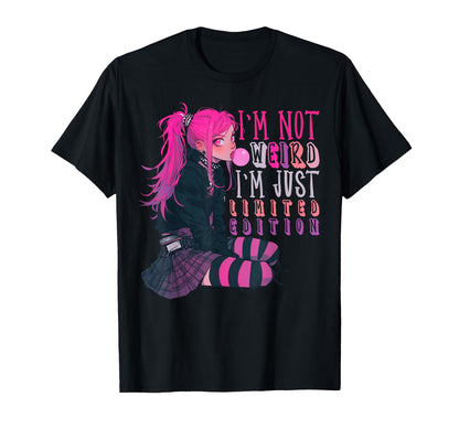 Not Weird Anime E Soft Grunge T-Shirt - Casual Everyday Wear for Adults - T-Shirt, Sweatshirt, Hoodie