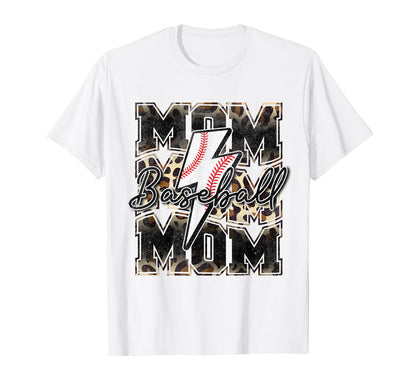 Baseball Mom Mama Baseball Life T-Shirt - Aesthetic Graphic Men Women - T-Shirt, Sweatshirt, Hoodie