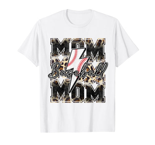 Baseball Mom Mama Baseball Life T-Shirt - Aesthetic Graphic Men Women - T-Shirt, Sweatshirt, Hoodie