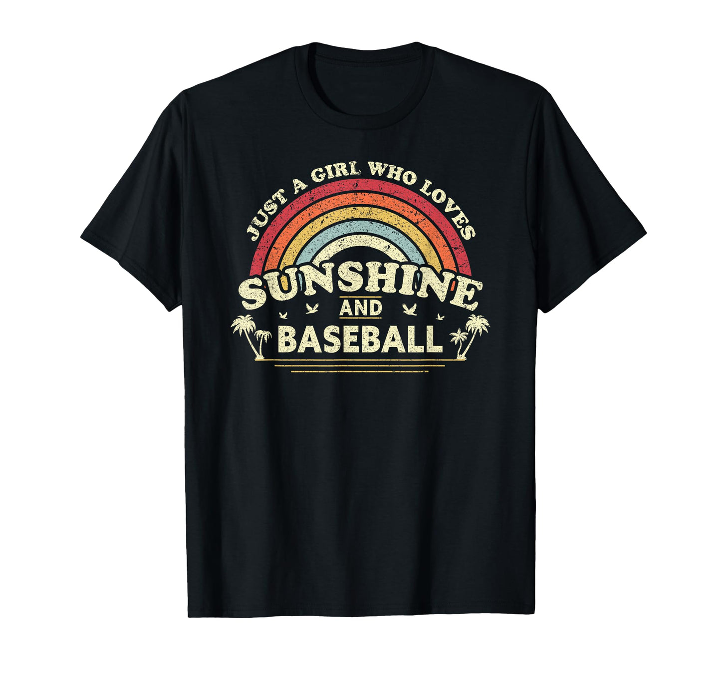 Baseball Who Loves Sunshine And T-Shirt - Streetwear Style for Adults - T-Shirt, Sweatshirt, Hoodie