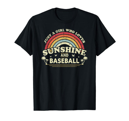 Baseball Who Loves Sunshine And T-Shirt - Streetwear Style for Adults - T-Shirt, Sweatshirt, Hoodie