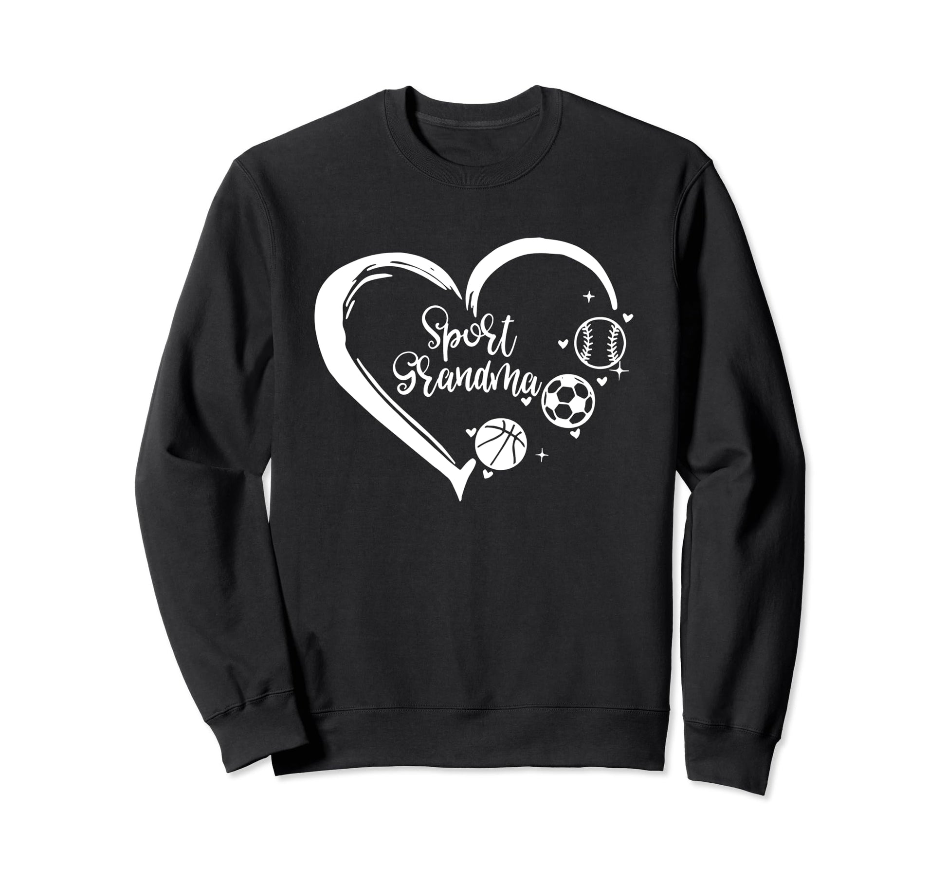 Sport Grandma Baseball Basketball Sweatshirt - Novelty Apparel Men Women - T-Shirt, Sweatshirt, Hoodie