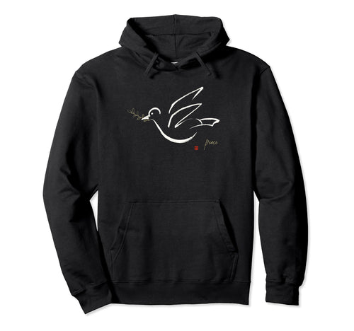 Symbol Peace Olive Branch And Dove Hoodie - Streetwear Style for Adults - T-Shirt, Sweatshirt, Hoodie