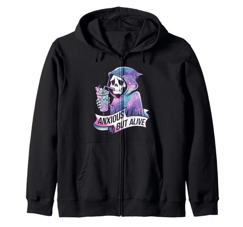 Pastel Goth Anime Manga Vaporwave Sweatshirt - Graphic Print Unisex - T-Shirt, Sweatshirt, Hoodie