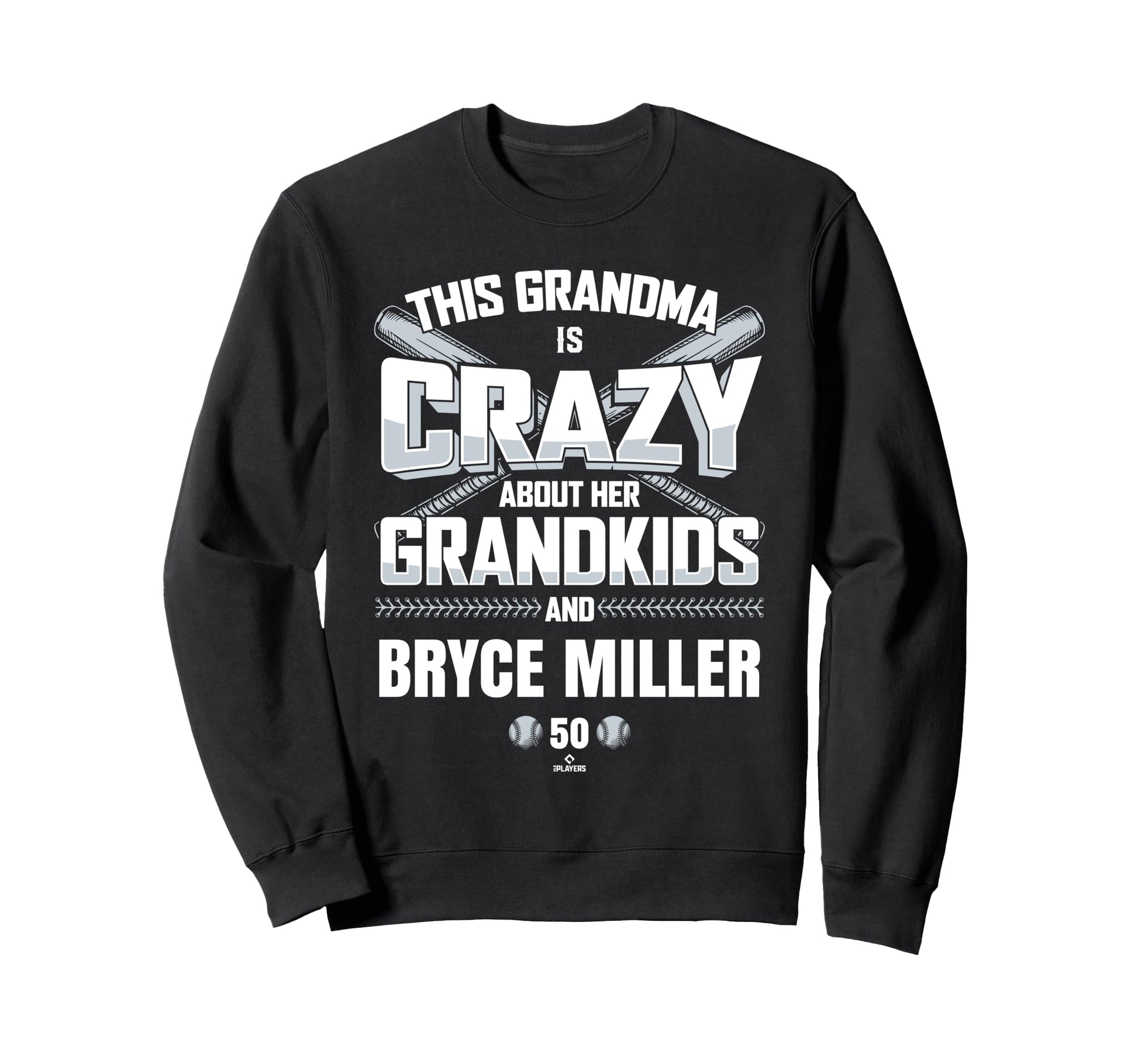 Grandma Crazy Bryce Miller Seattle Sweatshirt - Trendy Graphic Unisex - T-Shirt, Sweatshirt, Hoodie