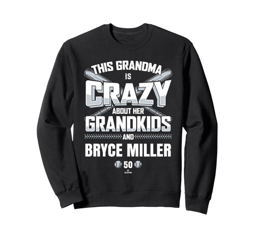 Grandma Crazy Bryce Miller Seattle Sweatshirt - Trendy Graphic Unisex - T-Shirt, Sweatshirt, Hoodie