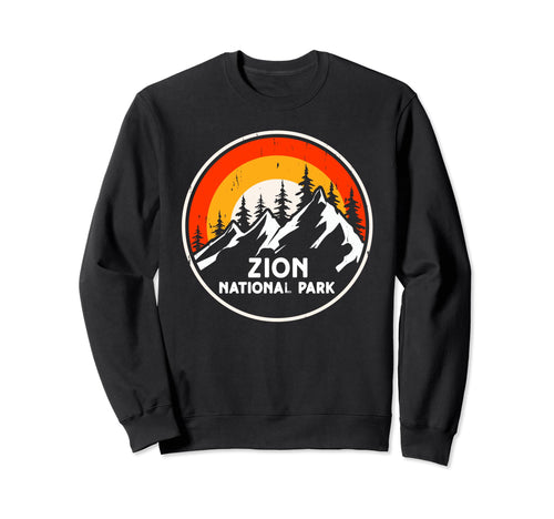 Zion National Park Mountain Sweatshirt - Casual Everyday Wear Men Women - T-Shirt, Sweatshirt, Hoodie