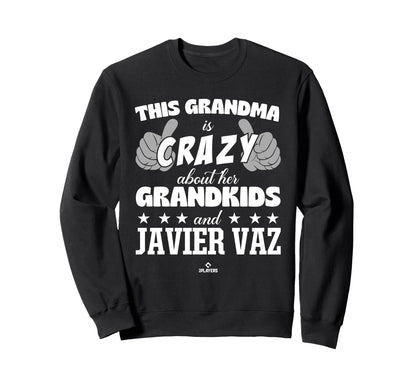 Grandma Crazy Javier Vaz Prospect Sweatshirt - Fun Novelty Design Unisex - T-Shirt, Sweatshirt, Hoodie
