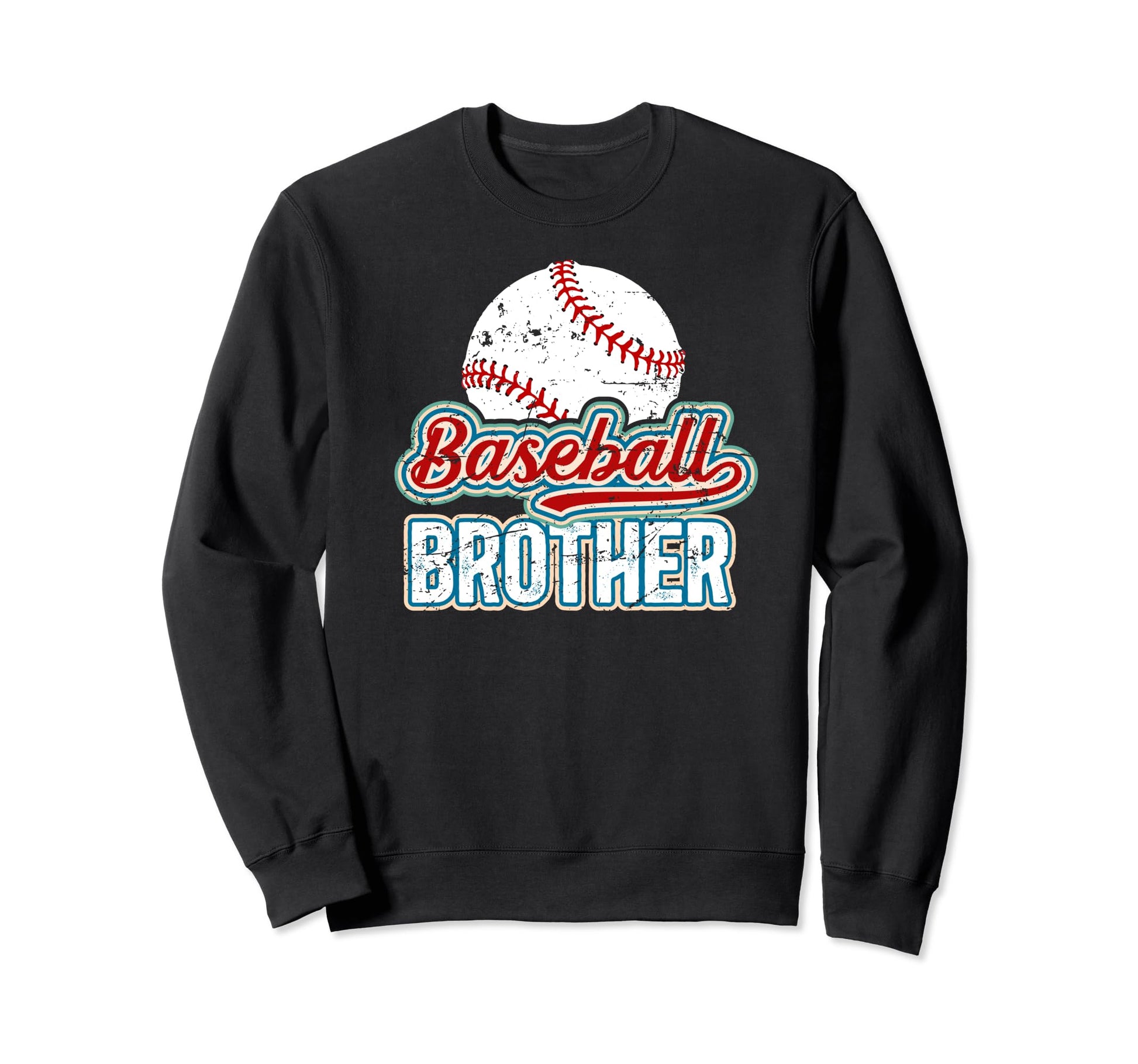 Baseball Brother Baseball Players Sweatshirt - Minimalist Print Men Women - T-Shirt, Sweatshirt, Hoodie