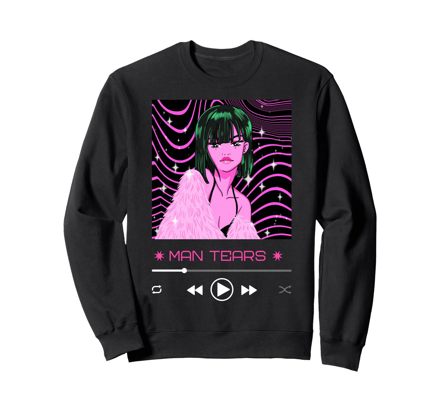 Vaporwave Aesthetic Anime Japanese T-Shirt - Fun Novelty Design for Adults - T-Shirt, Sweatshirt, Hoodie