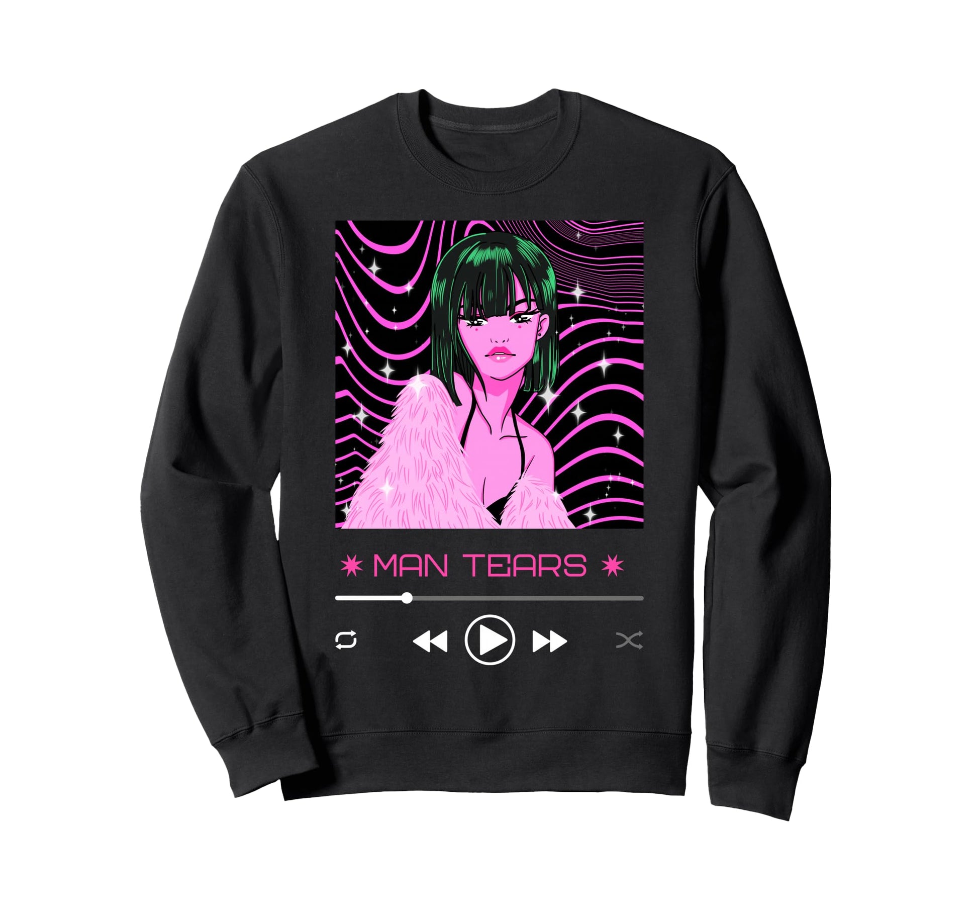 Vaporwave Aesthetic Anime Japanese T-Shirt - Fun Novelty Design for Adults - T-Shirt, Sweatshirt, Hoodie