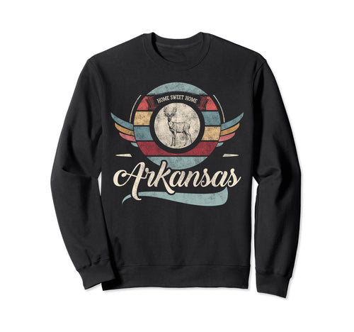 Arkansas State Animal Deer Sweatshirt - Fun Novelty Design for Adults - T-Shirt, Sweatshirt, Hoodie
