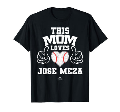 This Mom Loves Jose Meza Prospect T-Shirt - Unique Graphic for Adults - T-Shirt, Sweatshirt, Hoodie