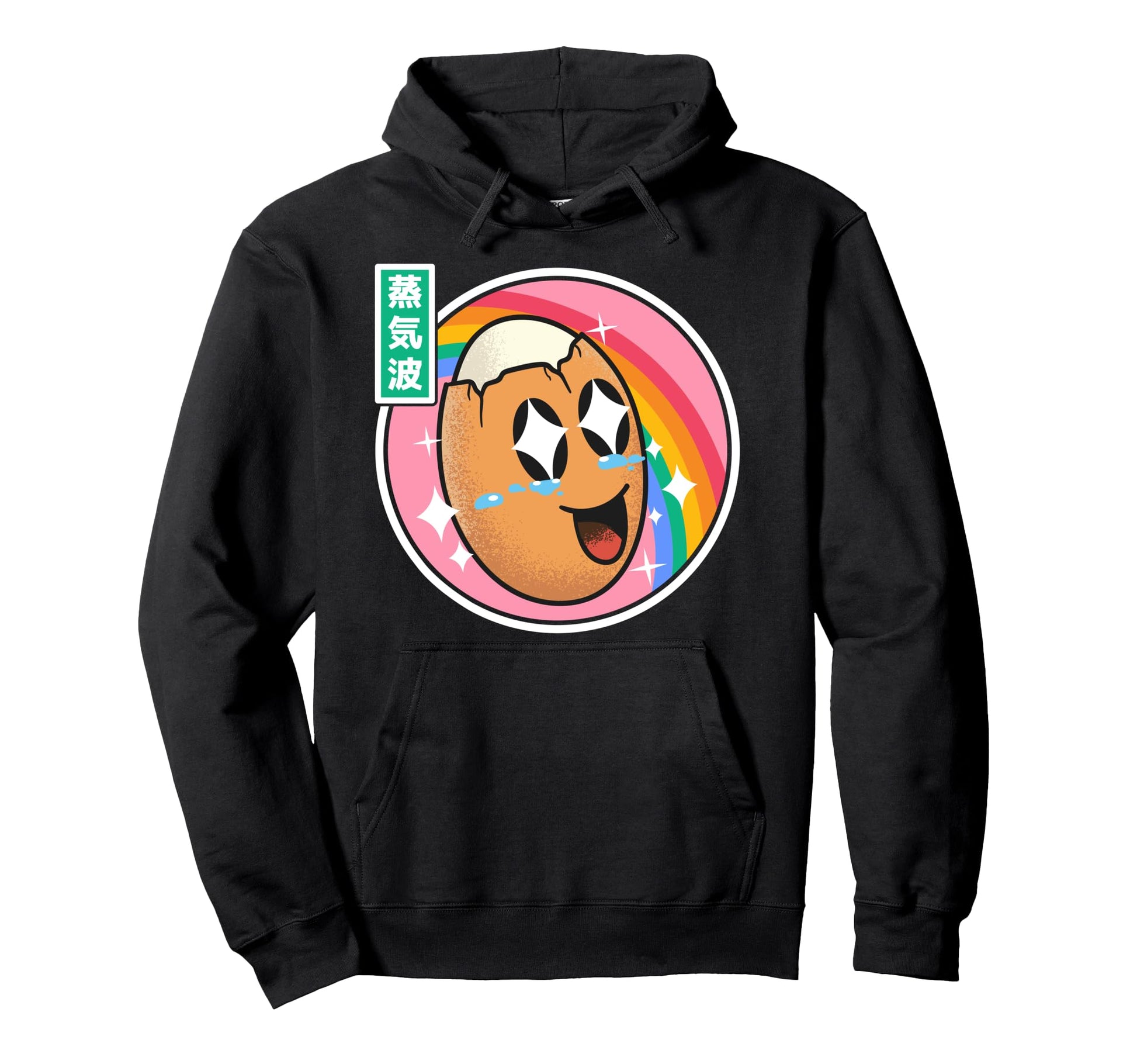 Japan Egg Kawaii Rainbow Anime Hoodie - Streetwear Style Unisex - T-Shirt, Sweatshirt, Hoodie