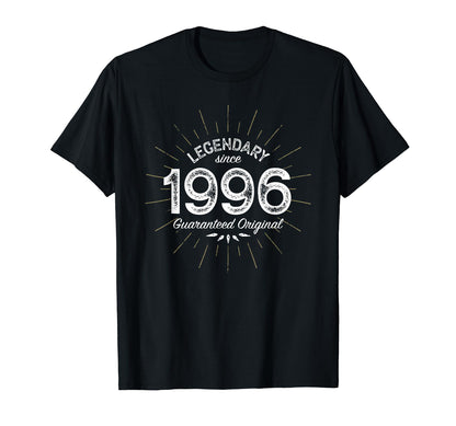 Legendary Since 1996 Birth Year T-Shirt - Unique Graphic Men Women - T-Shirt, Sweatshirt, Hoodie