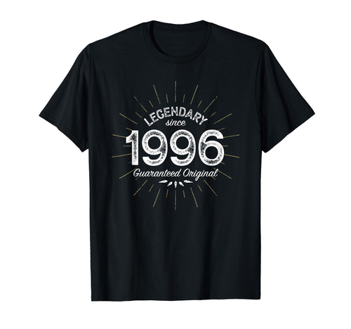 Legendary Since 1996 Birth Year T-Shirt - Unique Graphic Men Women - T-Shirt, Sweatshirt, Hoodie