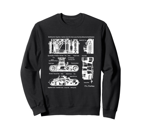 Low Aperture F1 9 Film Camera Sweatshirt - Aesthetic Graphic for Adults - T-Shirt, Sweatshirt, Hoodie