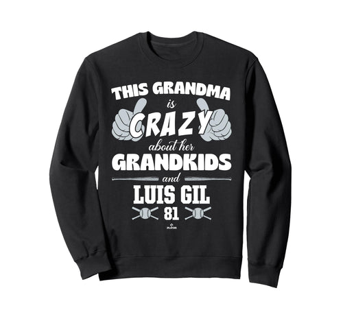 Grandma Crazy Luis Gil New York Sweatshirt - Unique Graphic Unisex - T-Shirt, Sweatshirt, Hoodie