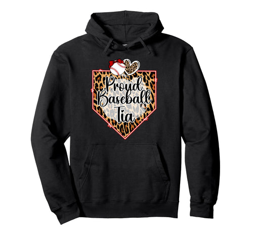 Proud Baseball Tia Baseball Player Hoodie - Casual Everyday Wear Men Women - T-Shirt, Sweatshirt, Hoodie
