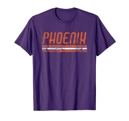 Phoenix Arizona Weathered Stripe T-Shirt - Unique Graphic Men Women - T-Shirt, Sweatshirt, Hoodie