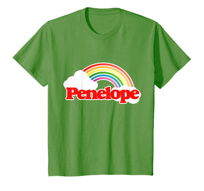 Penelope Rainbow Penelope T-Shirt - Fun Novelty Design for Adults - T-Shirt, Sweatshirt, Hoodie