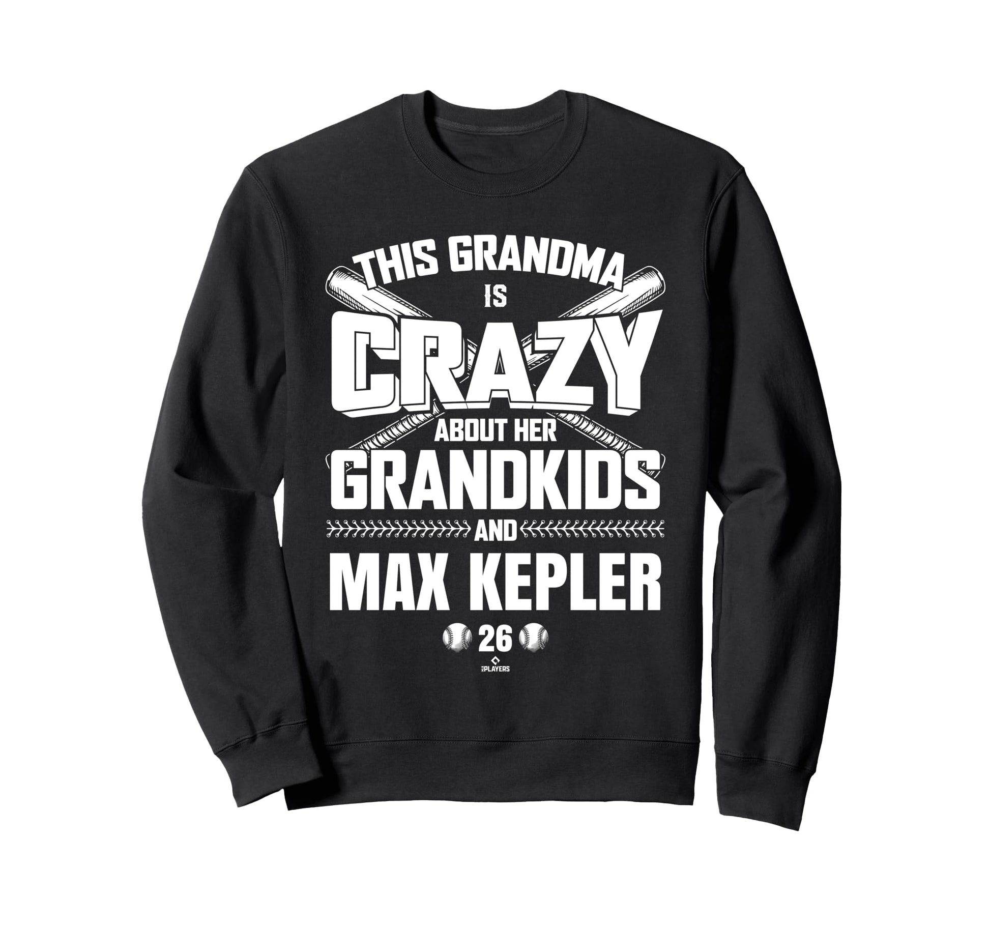 Grandma Crazy Max Kepler Minnesota Sweatshirt - Unique Graphic for Adults - T-Shirt, Sweatshirt, Hoodie