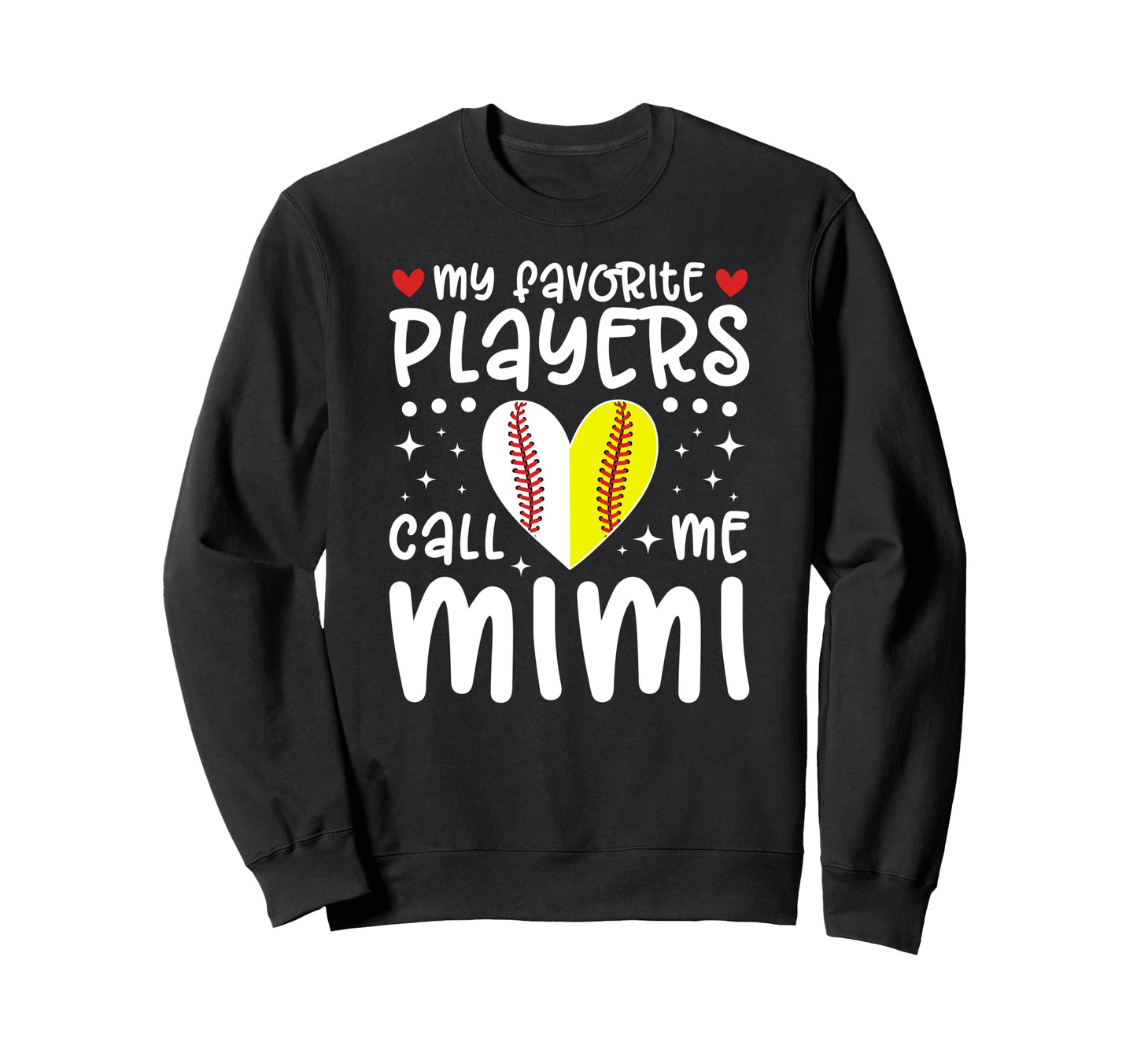 Favorite Players Call Me Mimi Sweatshirt - Custom Art Print for Adults - T-Shirt, Sweatshirt, Hoodie