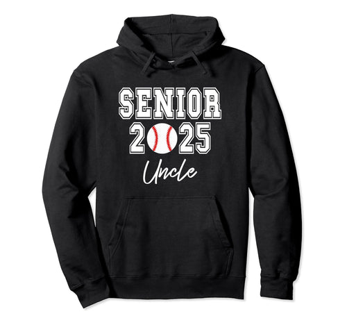 Class 2025 Baseball Player Hoodie - Fun Novelty Design for Adults - T-Shirt, Sweatshirt, Hoodie