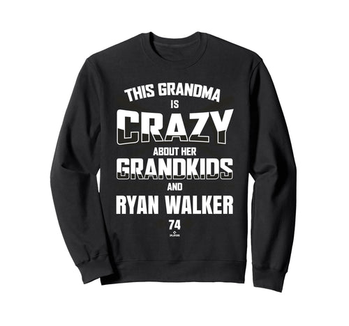 Grandma Crazy Ryan Walker San Sweatshirt - Minimalist Print for Adults - T-Shirt, Sweatshirt, Hoodie