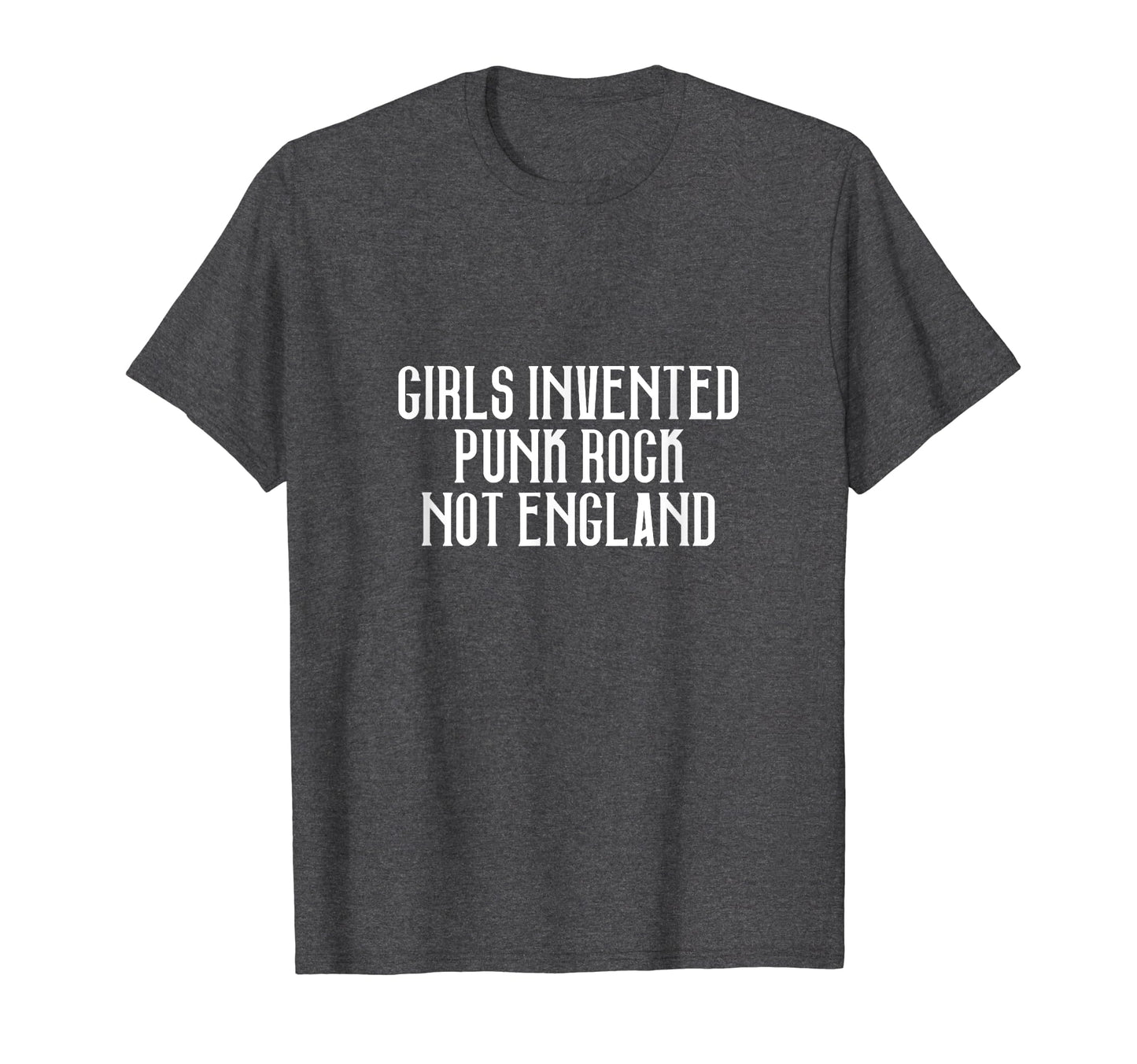 Invented Punk Rock Not England Punk T-Shirt - Streetwear Style for Adults - T-Shirt, Sweatshirt, Hoodie