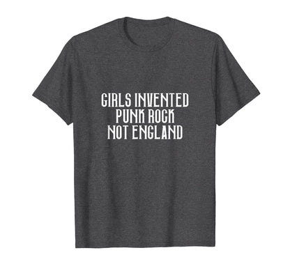 Invented Punk Rock Not England Punk T-Shirt - Streetwear Style for Adults - T-Shirt, Sweatshirt, Hoodie
