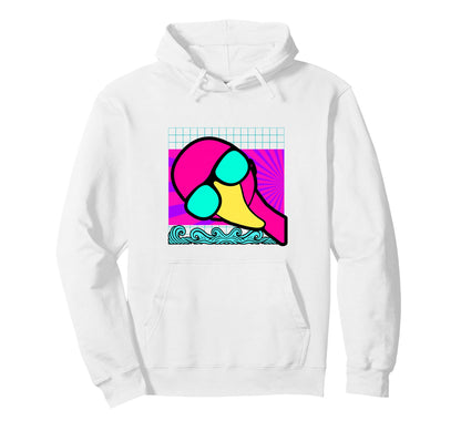 Aesthetic Vaporwave Outfits Flamingo Hoodie - Aesthetic Graphic Unisex - T-Shirt, Sweatshirt, Hoodie