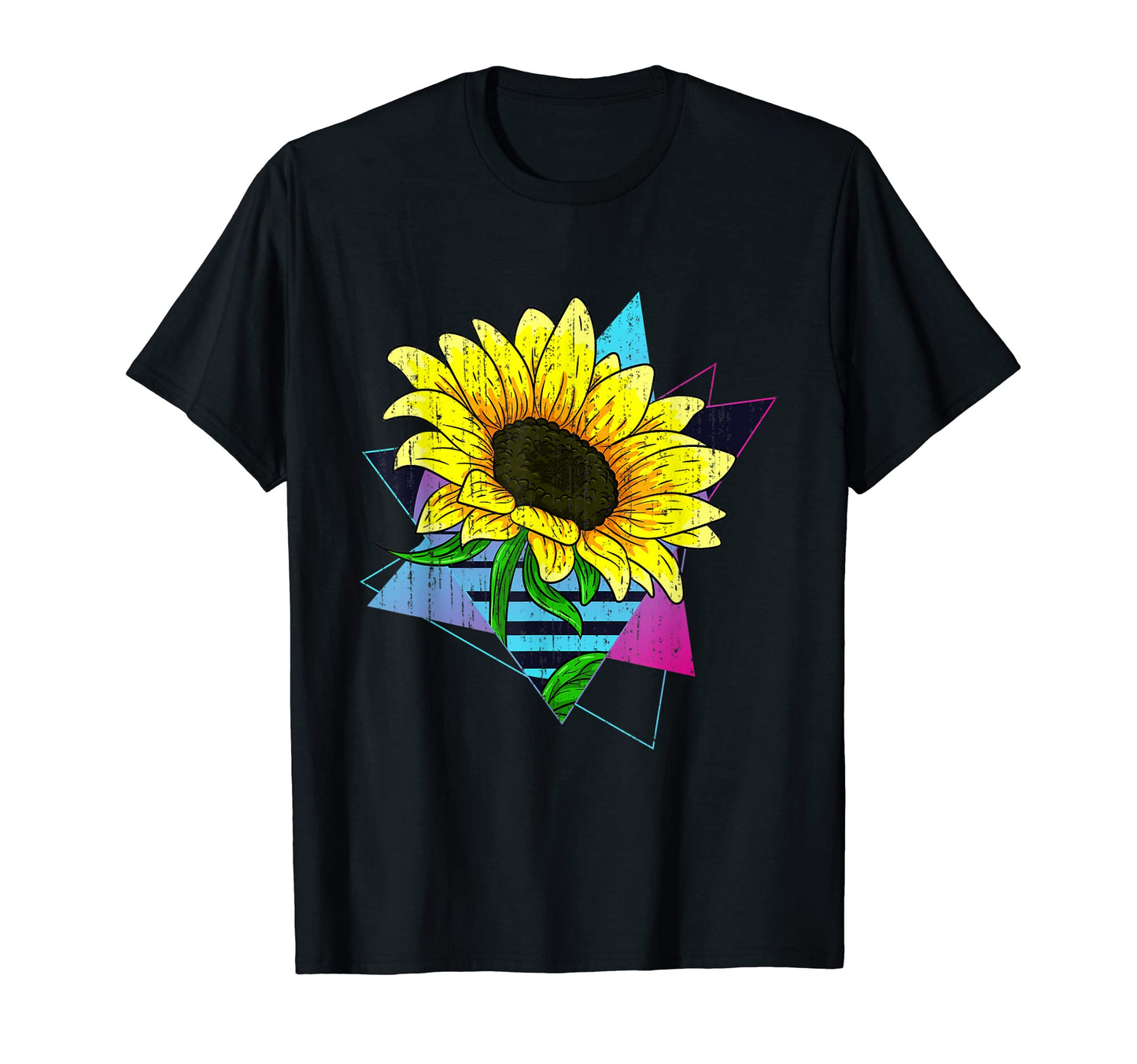 Hippie Yellow Flower Lover 80S T-Shirt - Fun Novelty Design Men Women - T-Shirt, Sweatshirt, Hoodie