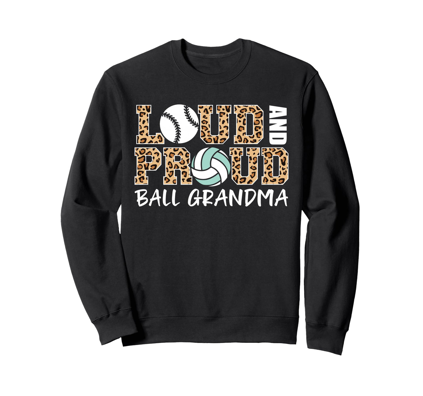 Loud And Proud Baseball Sweatshirt - Casual Everyday Wear Unisex - T-Shirt, Sweatshirt, Hoodie